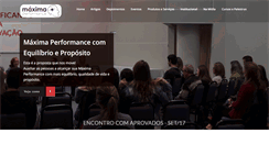 Desktop Screenshot of maximaperformance.com.br